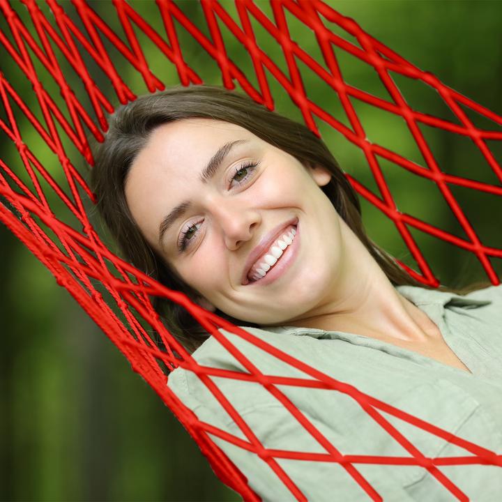 Actual product image Relaxdays Net hammock (120 kg)