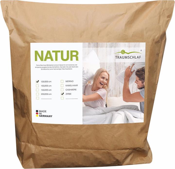 Actual product image Traumschlaf Merino pine (1400 g, 135x200 cm)