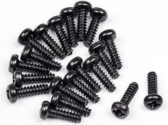 Actual product image HPI Q32 Buton head Screw M1.7x6mm (20pcs)