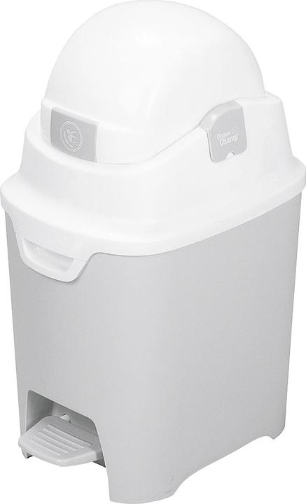 Diaper Champ Windeleimer One Standard Handsfree 60 l Silber