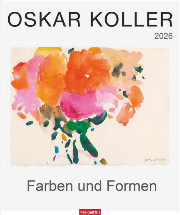Produktbild Oskar Koller - Farben und Formen Kalender 2026 - Farben und Formen (46 x 55 cm, Deutsch)