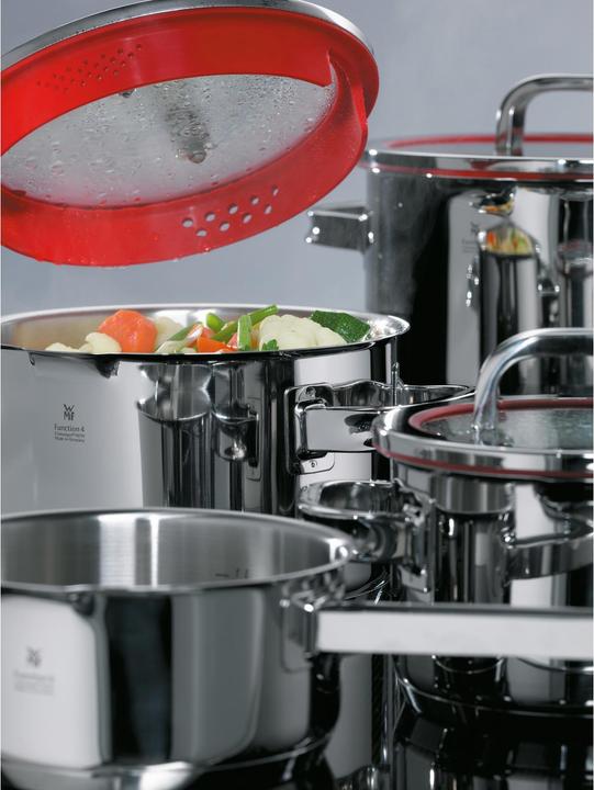 Immagine prodotto WMF Pentola FUNZIONE 4 Colore argento (16 cm, Pentola, Acciaio inossidabile)