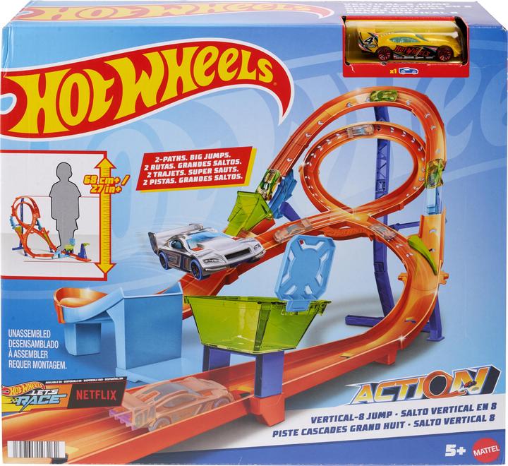 Actual product image Hot Wheels Action Figure-8 Jump