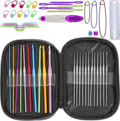 Produktbild Ruhhy Set Häkelnadeln - 50 Teile