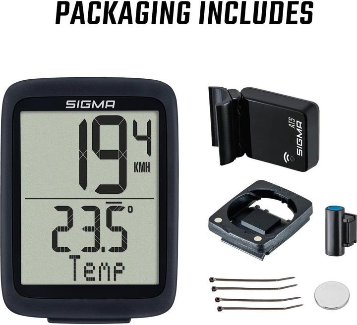 Actual product image Sigma Sport BC 10.0 WL ATS