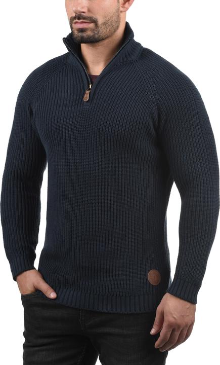 Immagine prodotto Solid Xenox Maglione In Maglia Grossa Pullover Con Collo Alto In Cotone 100% (S)