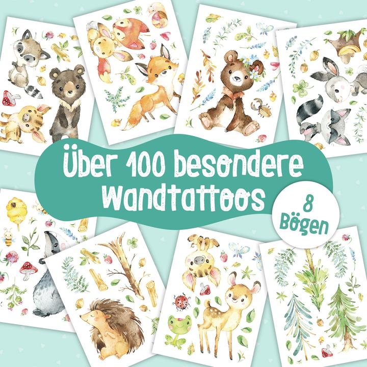 Image du produit Papierdrachen Animaux de la forêt (22 x 30 cm)