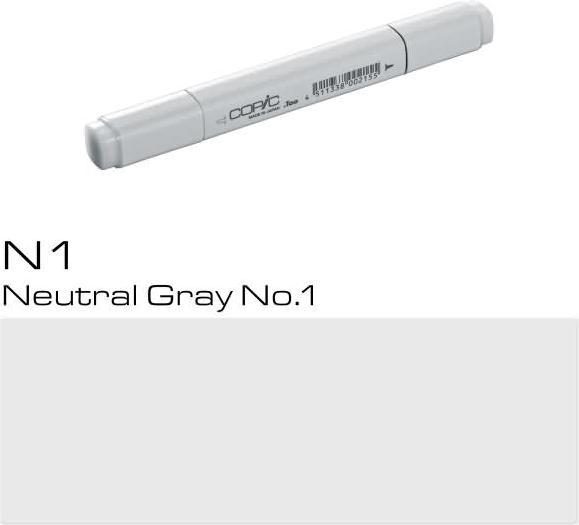 Image du produit Copic Marqueur graphique Classic Type N - 1 (N-1 - Gris neutre No.1, 1 x)