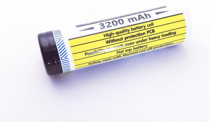 Image du produit ArmyTek 18650 Li-Ion 3200mAh. Rechargeable (1 pcs, 18650, 3200 mAh)
