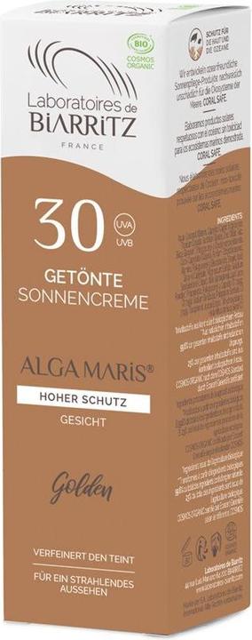 Immagine prodotto Laboratoires de Biarritz Alga Marris Oro (Crema solare viso, SPF 30, 50 ml, 500 g)