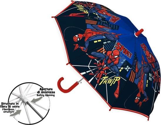 Siva Spider-Man Regenschirm rot