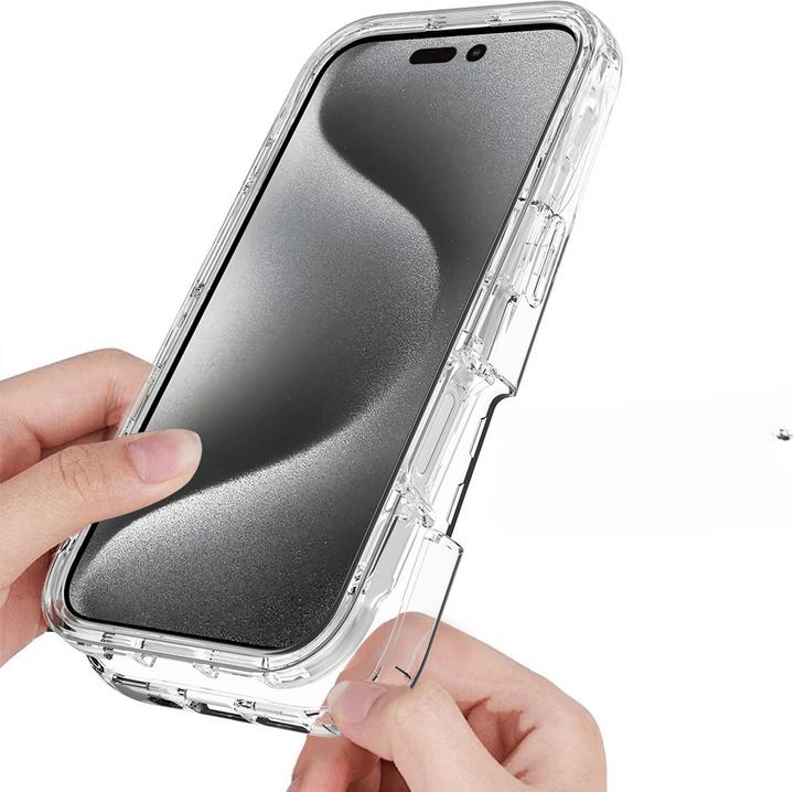 Actual product image Cover-Discount iPhone 16 Pro Max - Stossfeste Hybrid Handyhülle (Apple iPhone 16 Pro Max)