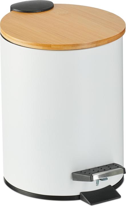 Image du produit Relaxdays Poubelle-salle-bain (3 l)