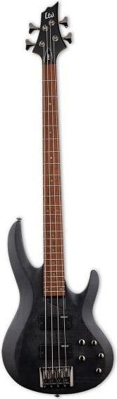 Produktbild ESP LTD B-204SM E-Bass Black Satin mit Kabel (E-Bass, Spaltet-Maple, Eschenholz)