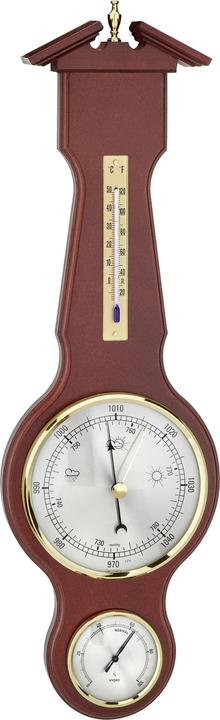 Actual product image TFA 20.1047 Analogue weather station made of solid wood
