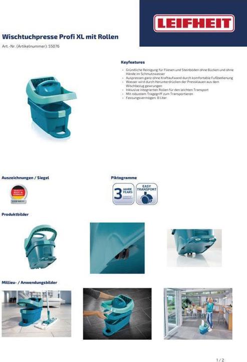 Actual product image Leifheit Professional Evo (1 pcs.)
