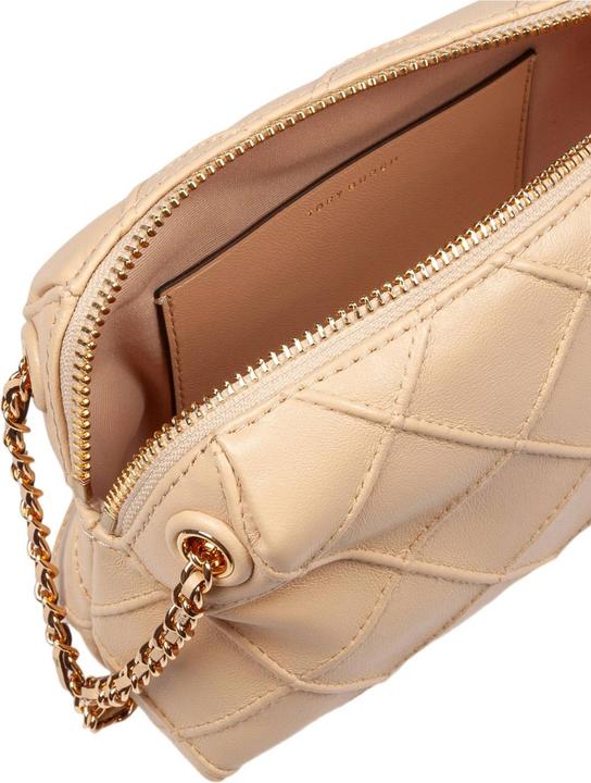 Immagine prodotto Tory Burch borsa crossbody fleming small in pelle trapuntata colore vaniglia