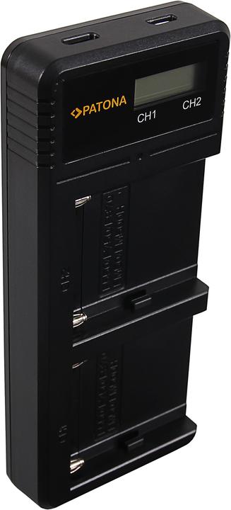 Produktbild Patona Dual LCD Charger (Kamera Akku Ladegerät)