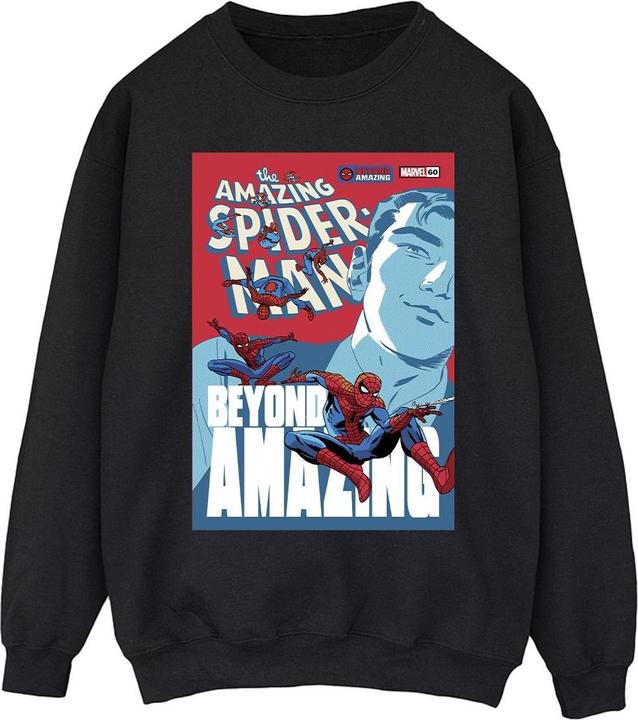 SpiderMan Beyond Amazing Cover Sweatshirt (L)