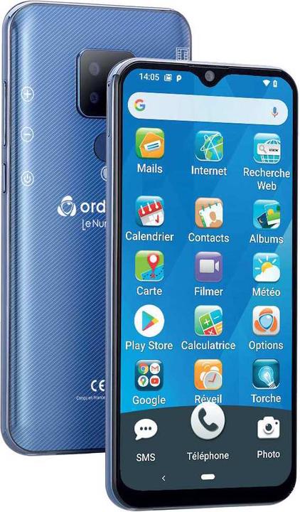 Image du produit Ordissimo Le Numéro 2 (64 Go, Bleu, 6.30", Double SIM, 20 Mpx, 4G)