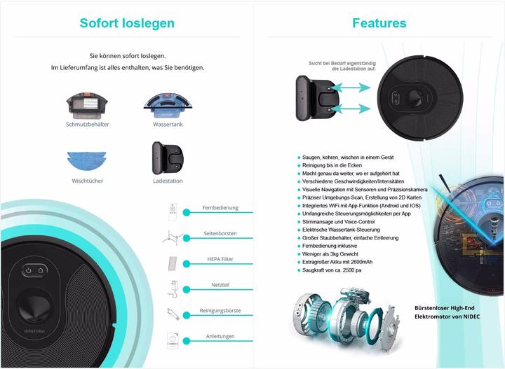 Produktbild Patona Premium Automatic Cleaner VM12 (Saugwischroboter)