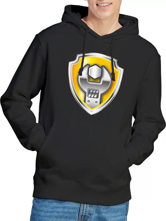 Immagine prodotto Paw Patrol Felpa con Cappuccio Macerie Distintivo Uomo (XL)