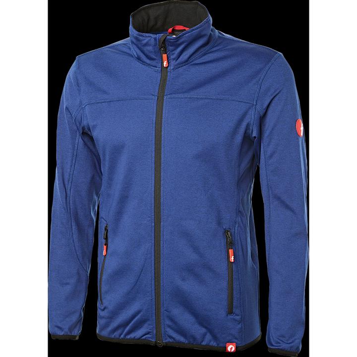 Actual product image Magni Tech fleece jacket mottled cornflower blue/black size 2XL Fortis Elements (XXL)