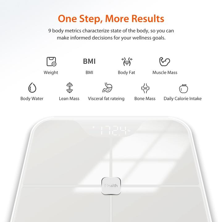 Actual product image iHealth Body Analysis Scale (185 kg)