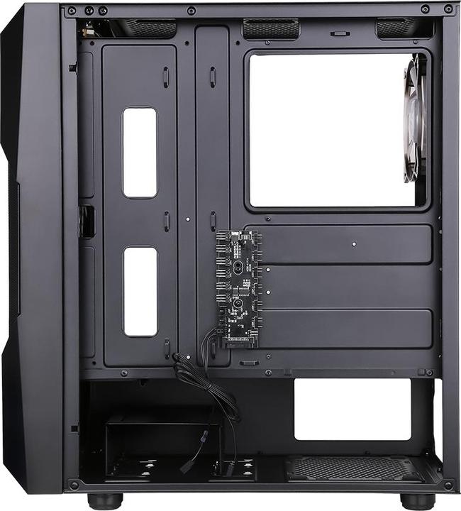 Image du produit Itek Boitier Moyen Tour ATX Oxygene RGB avec panneau vitré (Noir) (ATX, ITX, mATX)