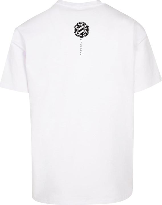 Actual product image FC Bayern München Logo Vertical Heavy Oversized Tee - 115359 (M)