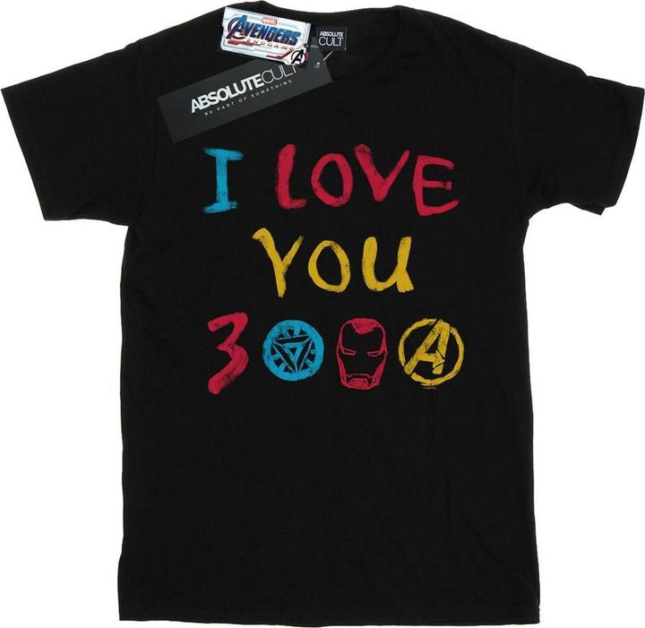 Avengers Endgame I Love You 3000 Crayons TShirt (4XL)