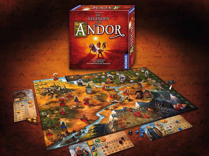 Actual product image Kosmos The Legends of Andor (German)