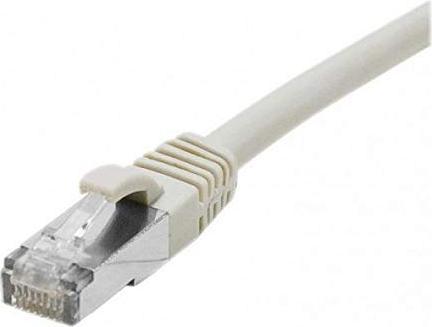 Produktbild Exertis Connect Patchkabel CAT. 6A, F/UTP, PoE, LSZH, grau, 0,30 m Geschirmtes Patchkabel mit Rastnasenschutz (CAT6a, 0.30 m)