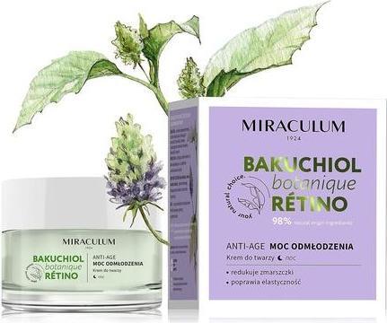 Actual product image MIRACULUM Bakuchiol Botanique Retino Nourishing Cream - rejuvenating power 50ml (50 ml, Night cream)
