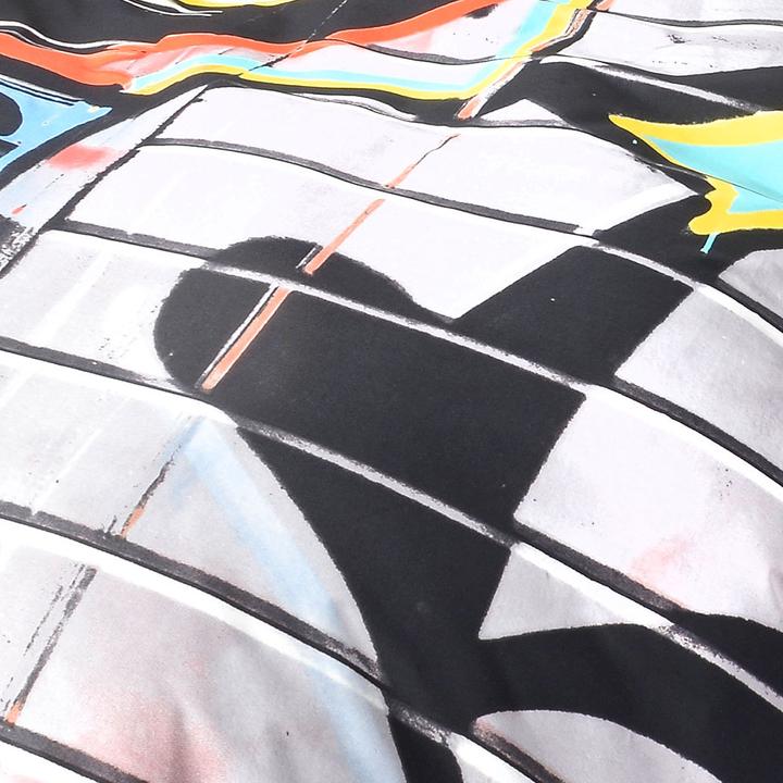 Produktbild BettwarenShop Graffiti (Bettwäsche Set, 155 x 220 cm, 80 x 80 cm)