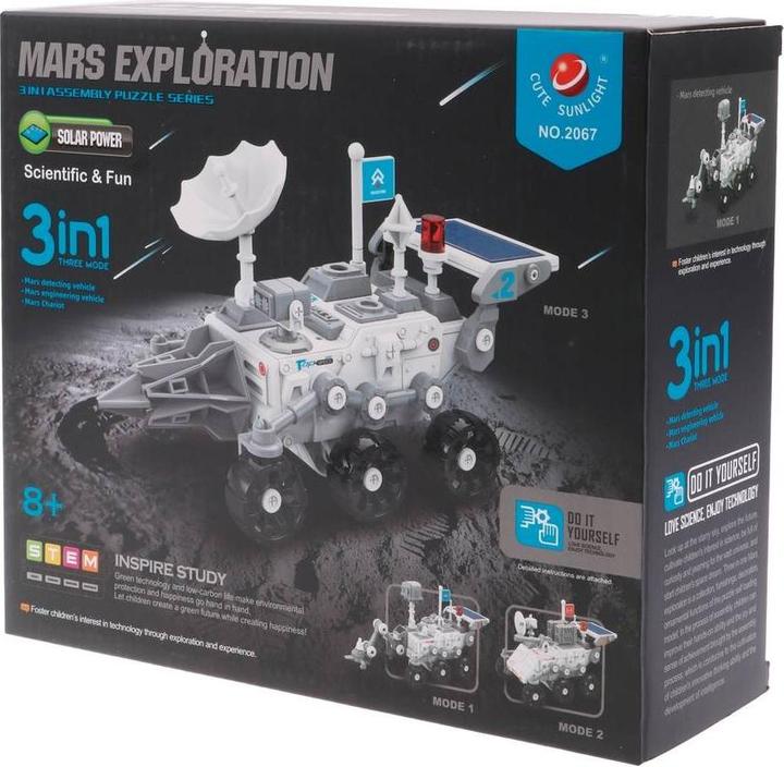 Produktbild Sol Expert Solarbausatz Mars-Explorer für 3 tolle Modelle