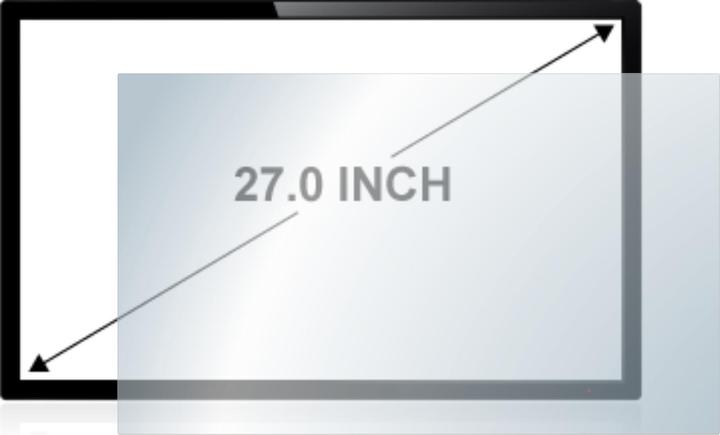 Actual product image upscreen Reflection Shield Protector Matte (1 Piece, 68.6 cm (27 inch) [598 x 336 mm])