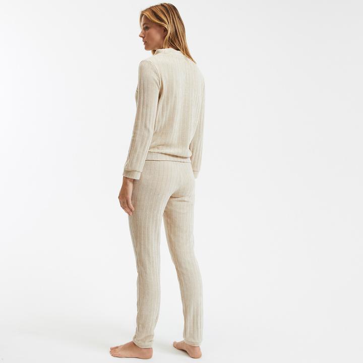 Produktbild So'home Unifarbener Pyjama aus Cord (50)