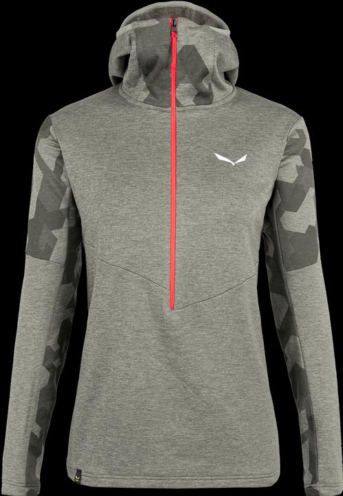 Actual product image Salewa Boe Alpine Merino Half-Zip Hooded Jacket Da (M)