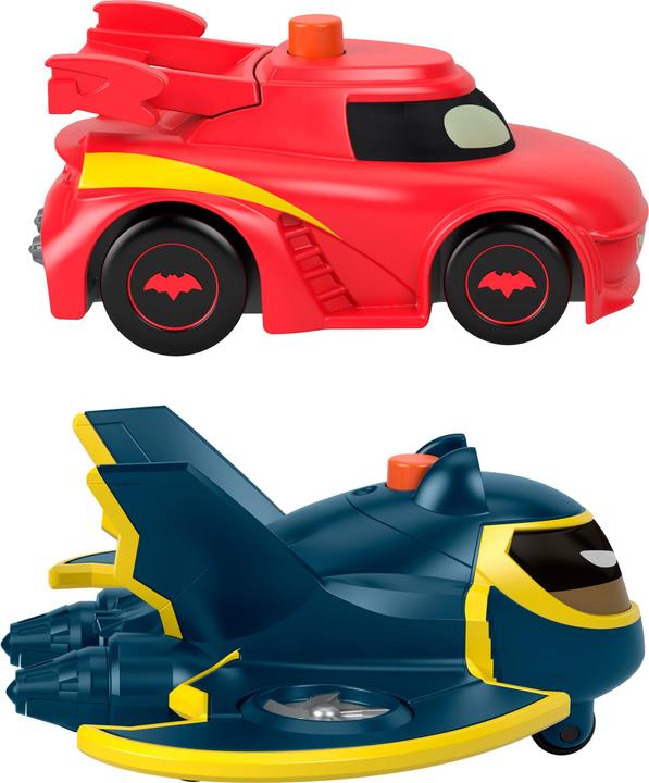 Actual product image Fisher-Price Batwheels Lichteffekt Rennautos - Redbird & Friend