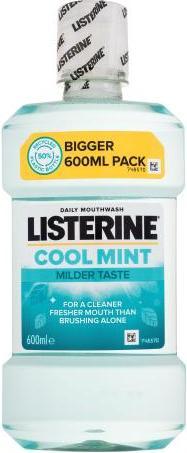 Listerine Cool Mint Milder Geschmack Mundspülung 600ml (600 ml, Mundwasser)