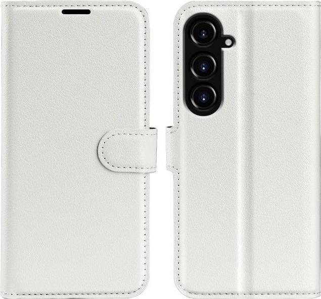 Actual product image MU Classic Litchi Leather Bookcover Series (Samsung Galaxy S23 FE)
