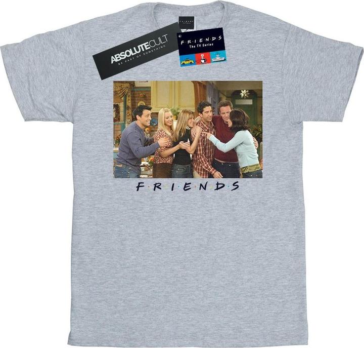 Friends Group Photo Apartment TShirt Mädchen