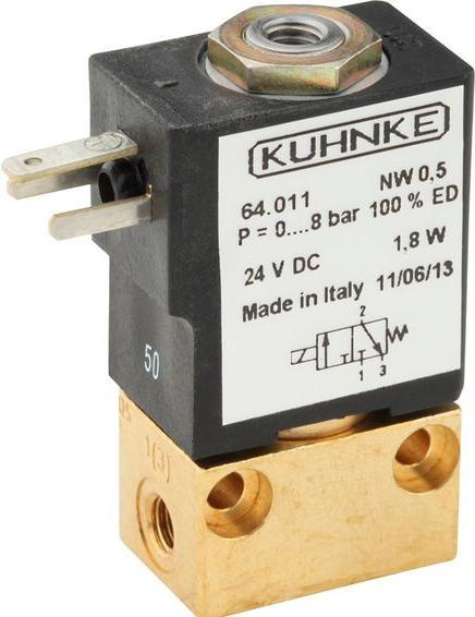 Image du produit Kuhnke Electrovanne 3/2 bride 800kPa air