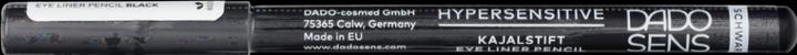 Dado Sens Hypersensitieve Kajalstift Black (Black)