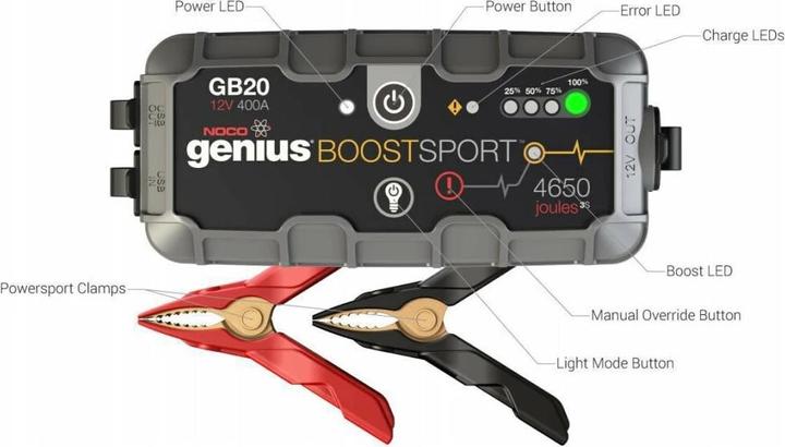 Image du produit Noco GB20 (500 A, 2000 mAh)