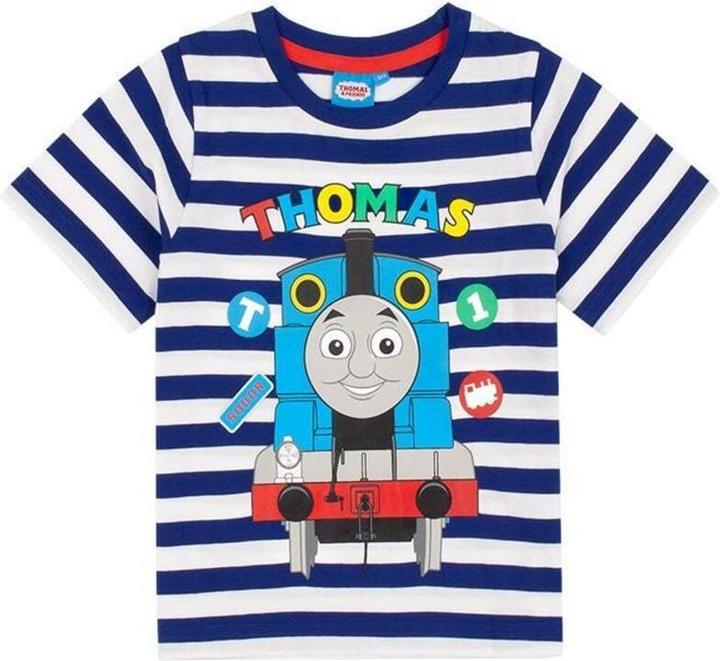 Actual product image Thomas & Friends Boys' pyjamas with shorts printed all over (110)