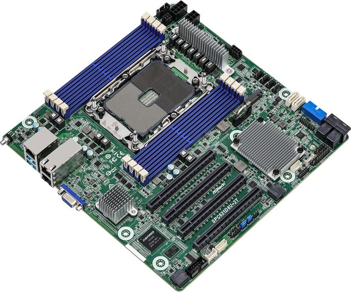 Produktbild AsRock SPC621D8U-2T Motherboard Intel C621A LGA 4189 micro ATX (LGA 4189, Intel C621A, mATX)