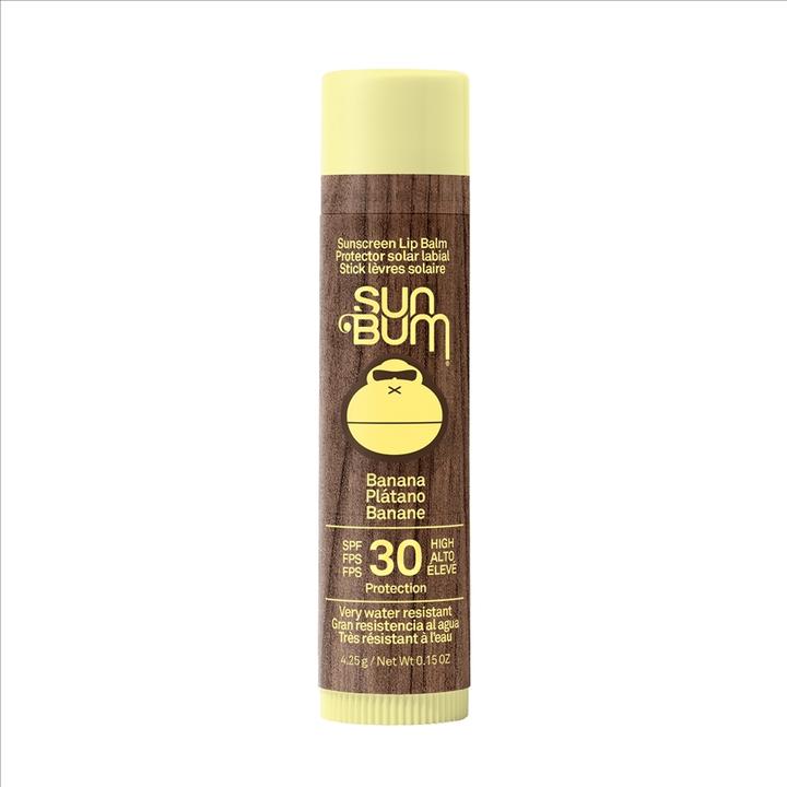 Actual product image Sun Bum Baume à lèvres Original Sunscreen Lip Balm SPF30 - Banana (1.50 ml)