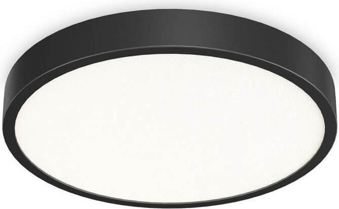 Immagine prodotto Ideal lux RAY Plafoniera LED 44W ⌀600mm Nero IP44 CCT colore luce regolabile 327686 (6850 lm)